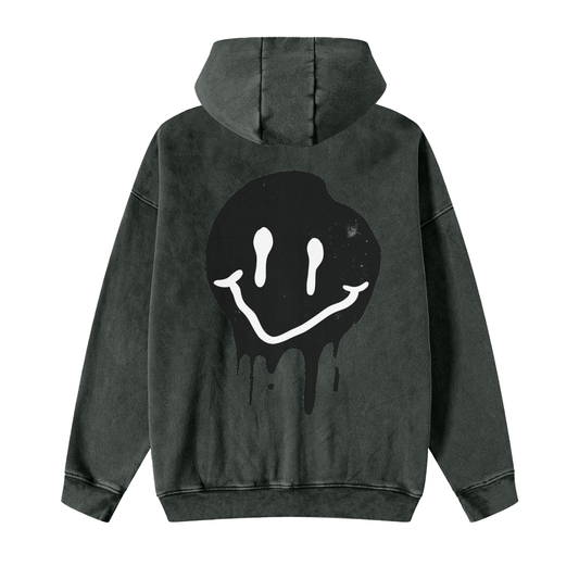AZTRIX Fleece Washed Hoodie